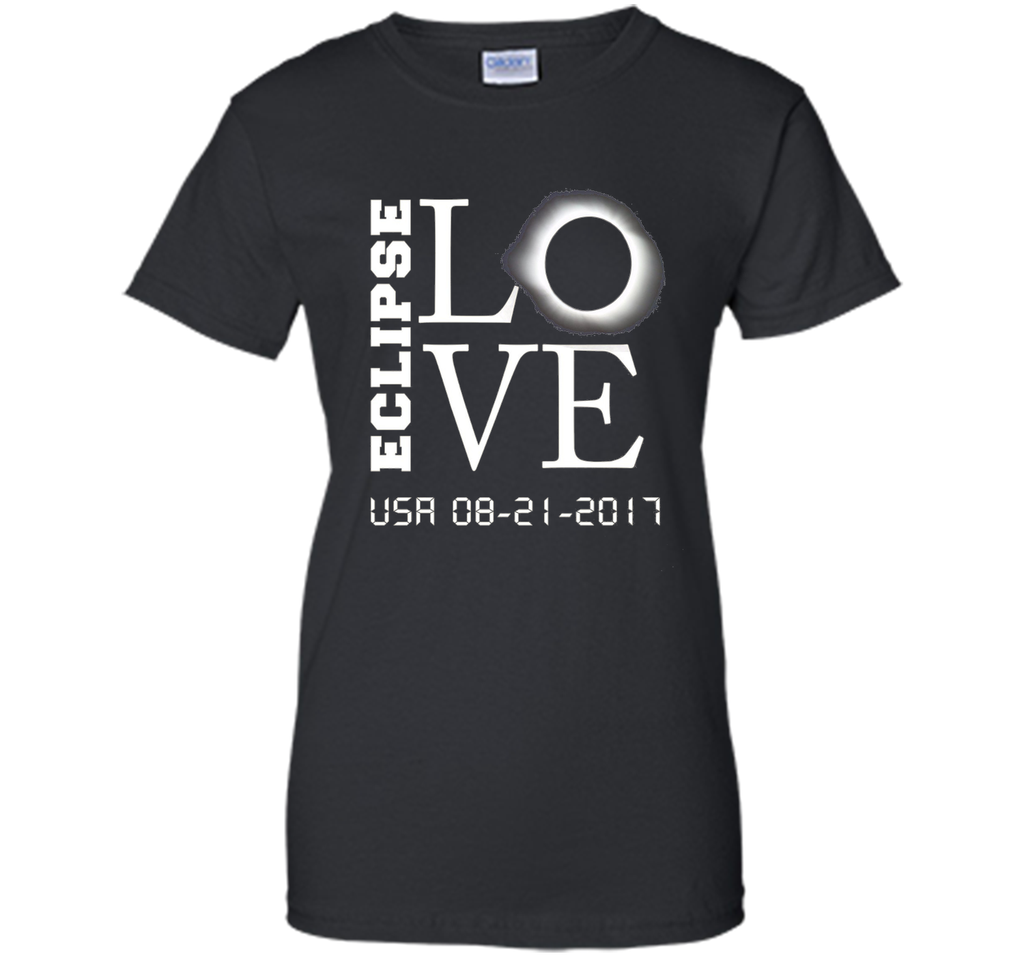 LOVE Circle Total Solar Eclipse Celestial Fanatic T-shirt