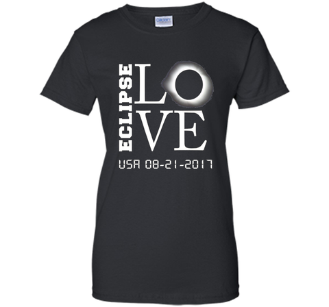 LOVE Circle Total Solar Eclipse Celestial Fanatic T-shirt