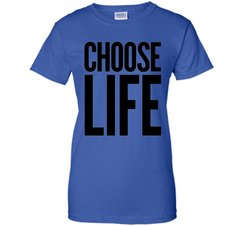 Choose Life Vintage Retro 80s Funny T-Shirt