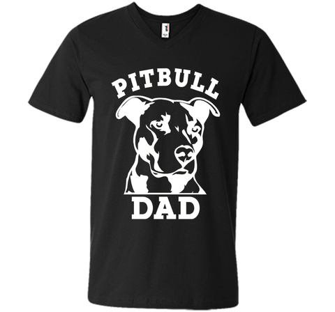 Pit Bull Dad T-Shirt (pitbull tee shirt, pitbull owner)
