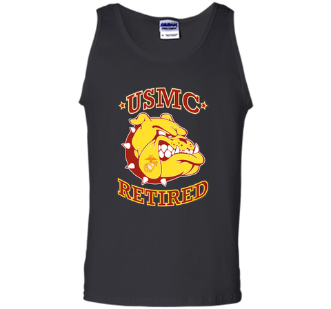 RETIRED US MARINE BULLDOG Tshirt