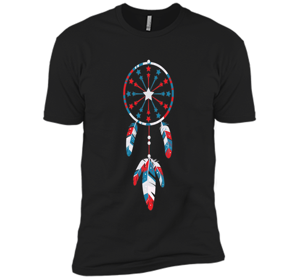 Dream Catcher 4TH Of July  Tshirt Red White And Blue