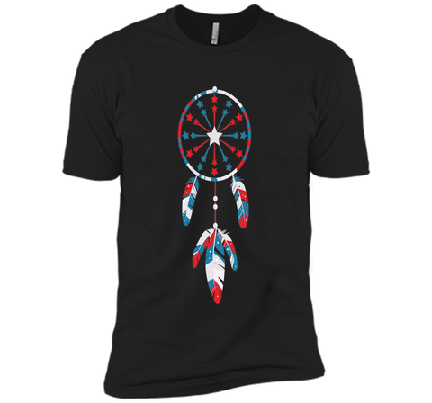 Dream Catcher 4TH Of July  Tshirt Red White And Blue