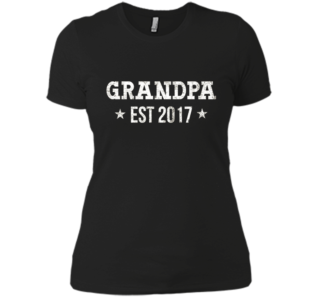 New First Time Grandpa Shirt Funny Dad Fathers Day Gift