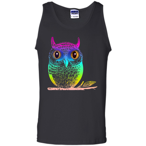 Sexy Big Colorful Owl 2017 T Shirt