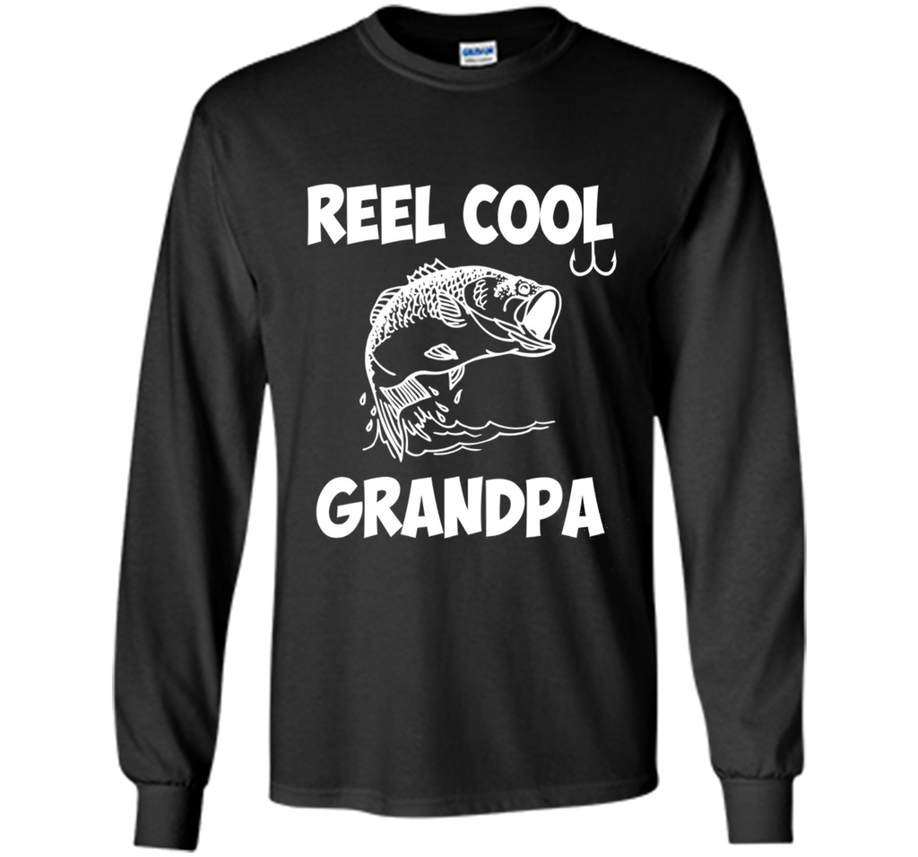 Reel Cool Grandpa Funny Fishing Gift T-Shirts