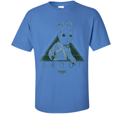 Marvel Groot Guardians of Galaxy 2 Triangle Graphic T-Shirt