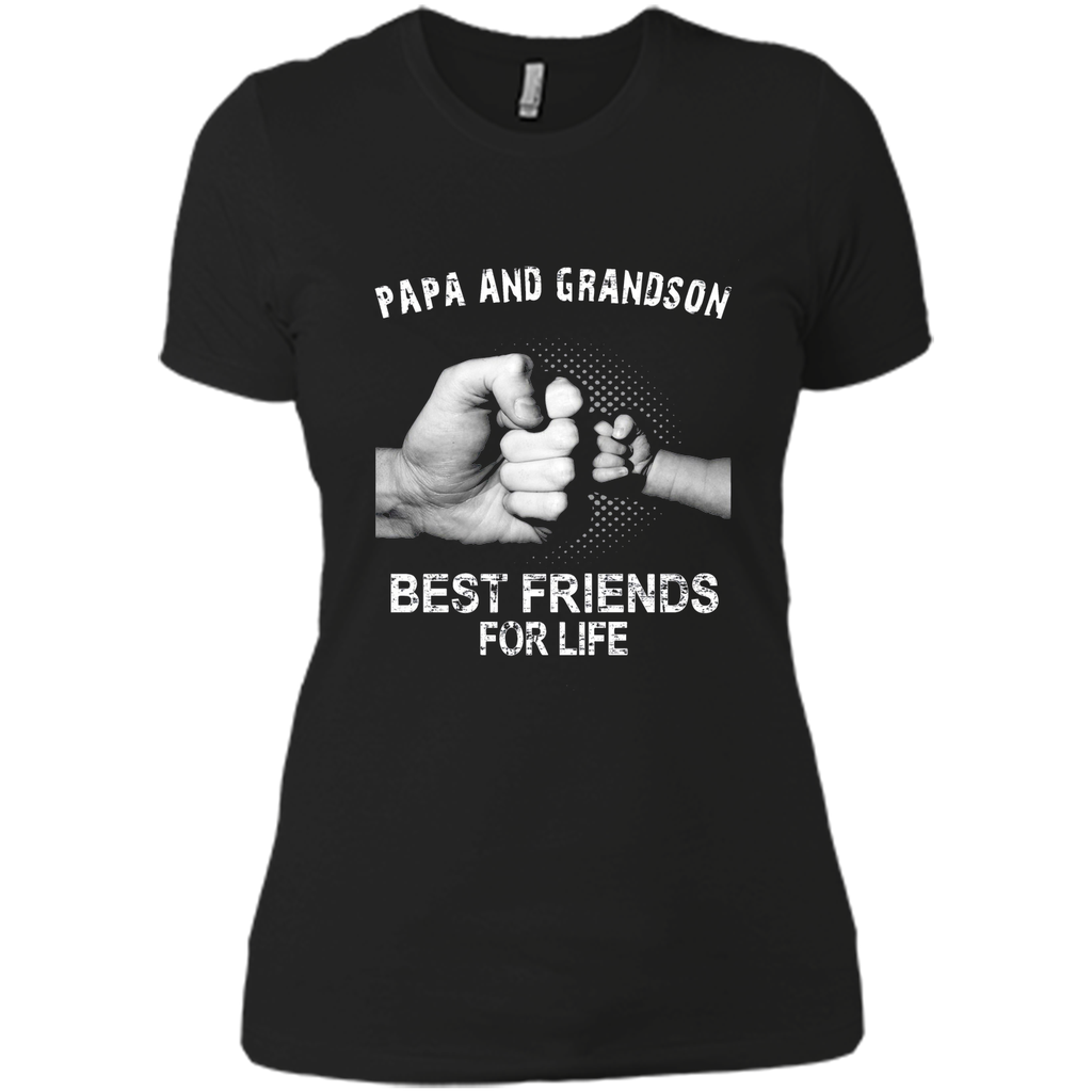 Mens Papa and Grandson Best Friends For Life Shirt