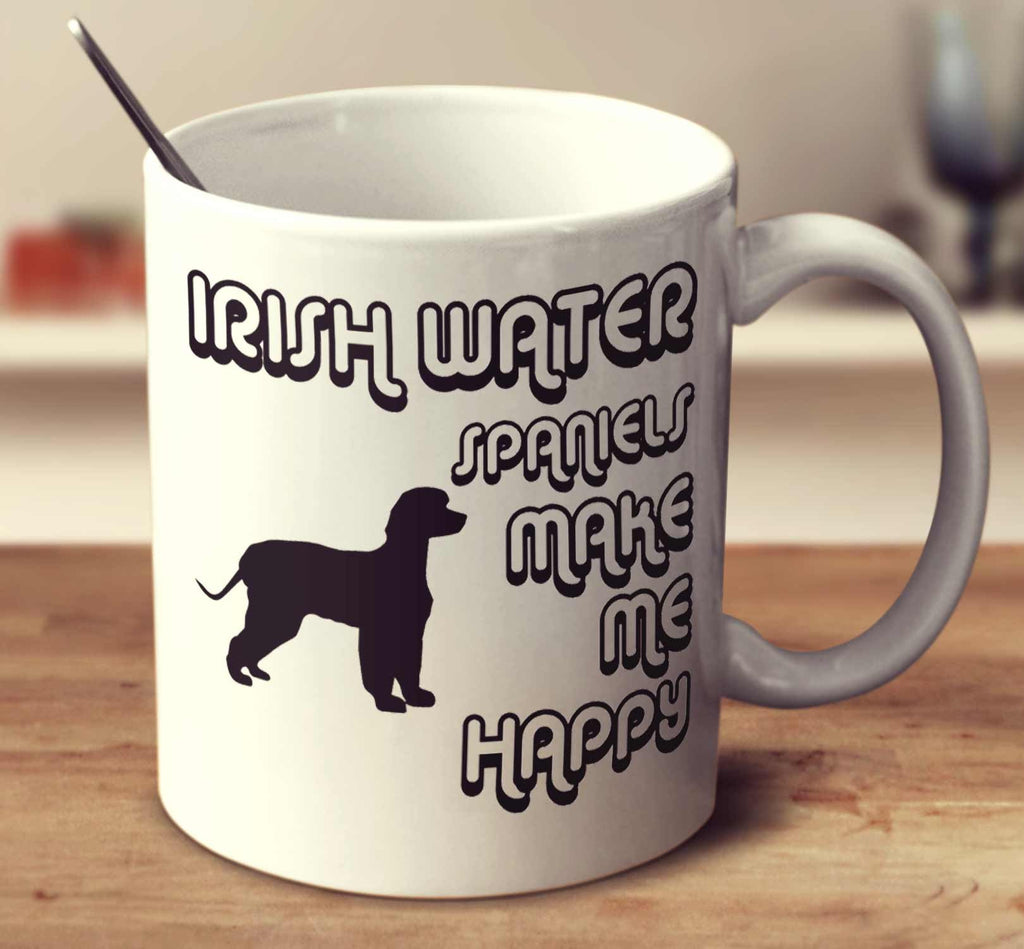 Irish Water Spaniels Make Me Happy 2