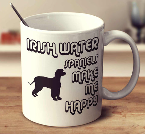 Irish Water Spaniels Make Me Happy 2