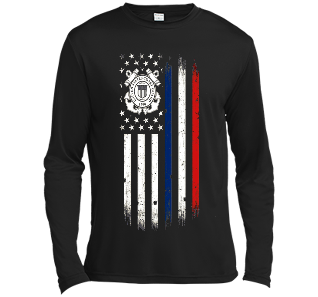 US Coast Guard American Flag Tshirt cool shirt