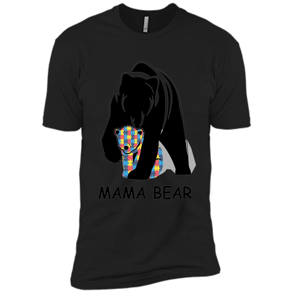 Autism Awareness Mom - Mama Bear TShirt