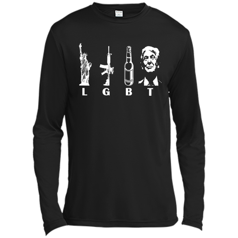 Liberty Guns Beer Trump Support shirt Parode Funny LGBT