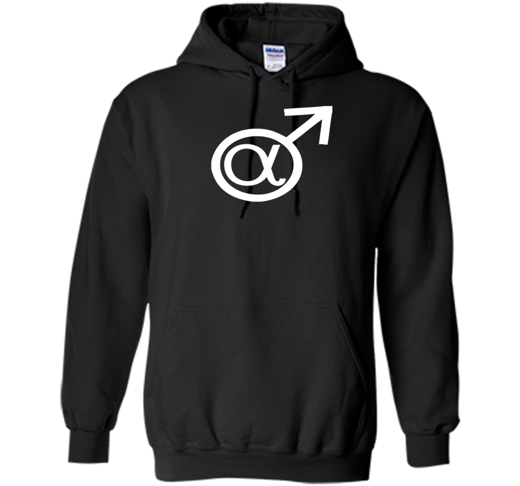 Alpha Male Symbols - Funny symbolic T-shirt for alpha males