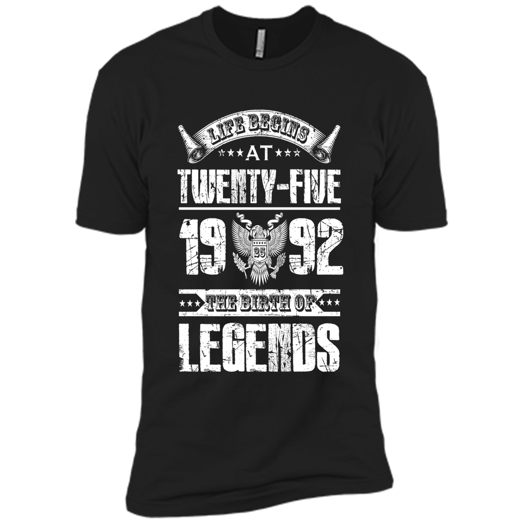 Life begins at 25, 1992 the birth of legends- 1992 T Shirt shirt