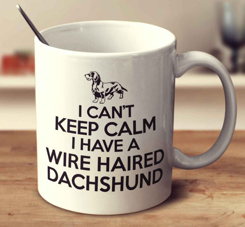 I Can't Keep Calm I Have A Wire Haired Dachshund