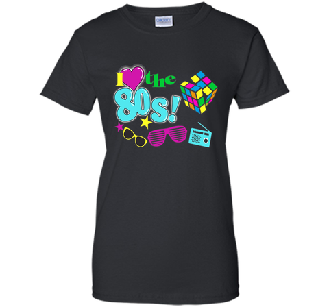 I Love The 80s Eighties T-shirt