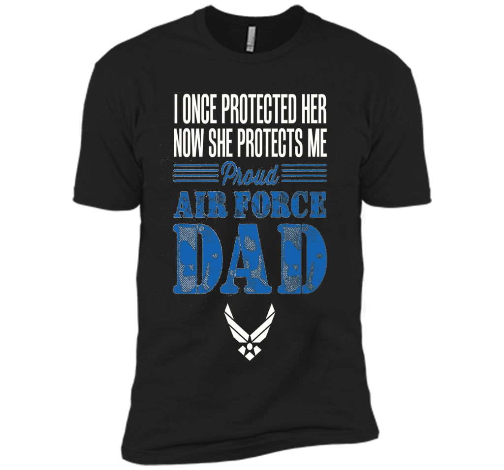 Proud Air Force Dad Daughter Soldier Navy Military T Shirt