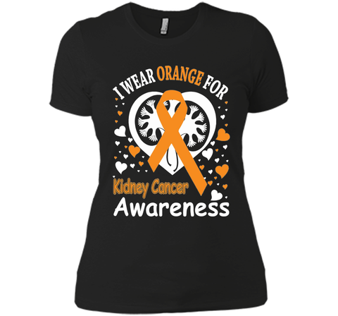 I Wear Orange For Kidney Cancer Awareness Shirt
