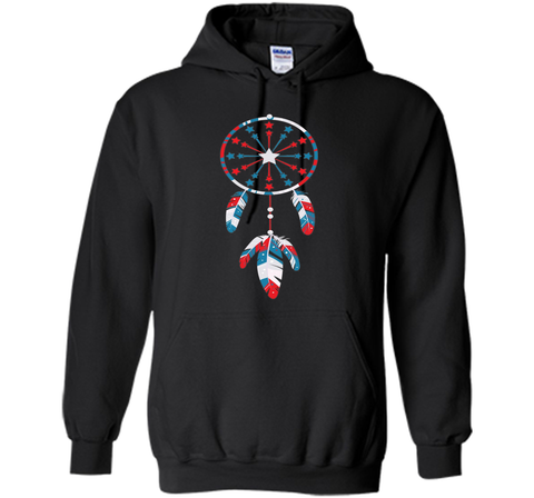 Dream Catcher 4TH Of July  Tshirt Red White And Blue