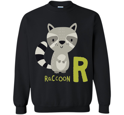 Alphabet Animals Raccoon T-Shirt