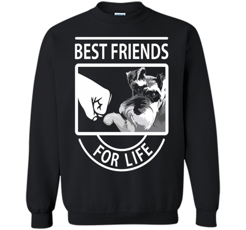Schnauzer Best Friends For Life tshirt