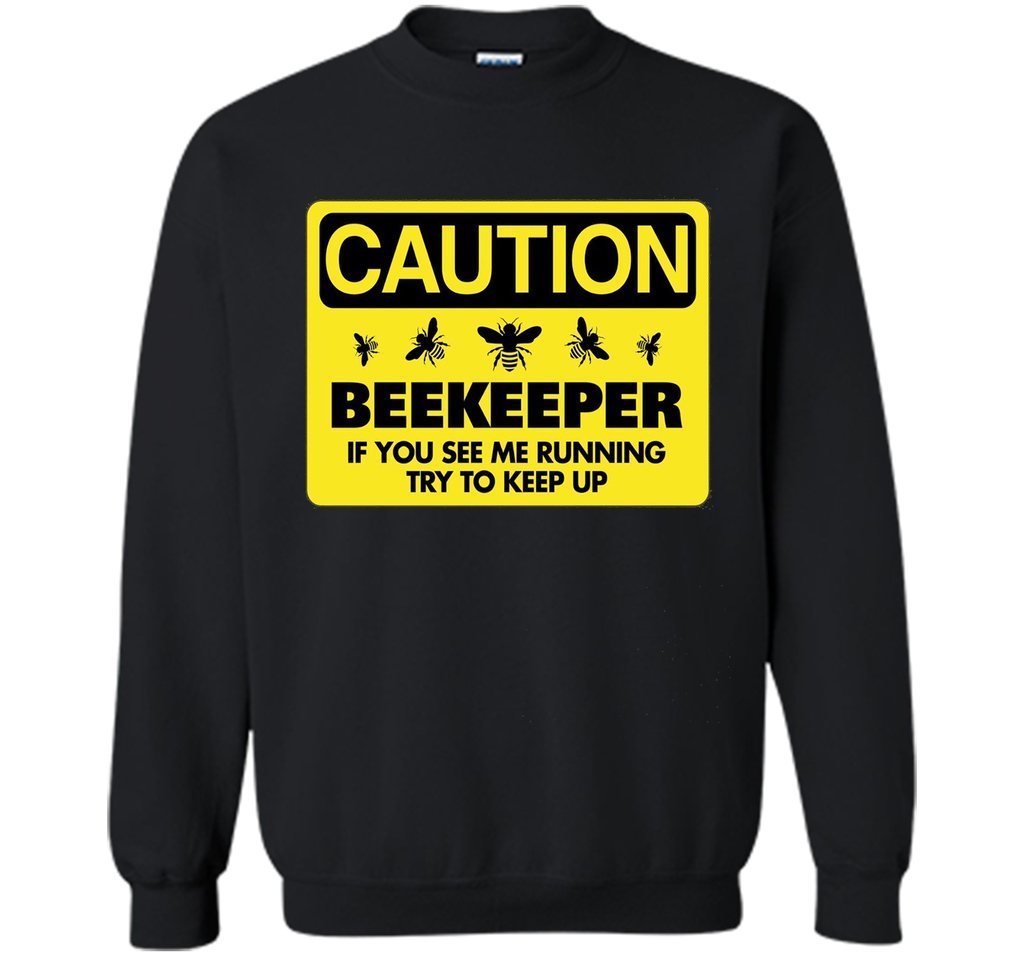 Beekeeper T-Shirt Beekeeping Shirt If You See Me Running Tee
