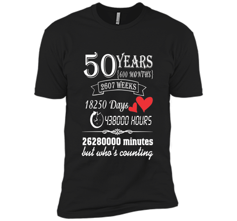 Anniversary Gift 50th T-Shirt 50 Years Wedding Marriage Gift