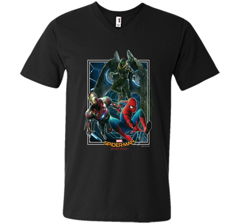 Marvel Spider-Man Homecoming Iron Man Vulture Battle T-Shirt