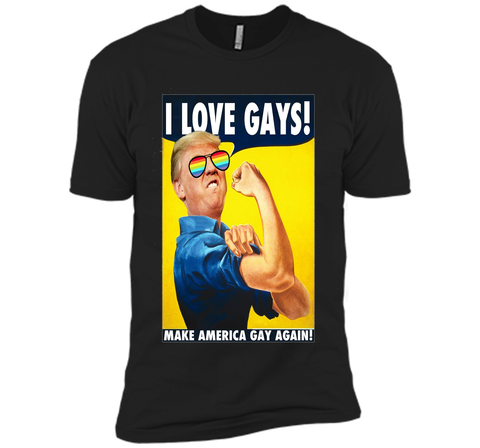 Make America Gay Again Rosie the Riveter Gay Pride Shirt