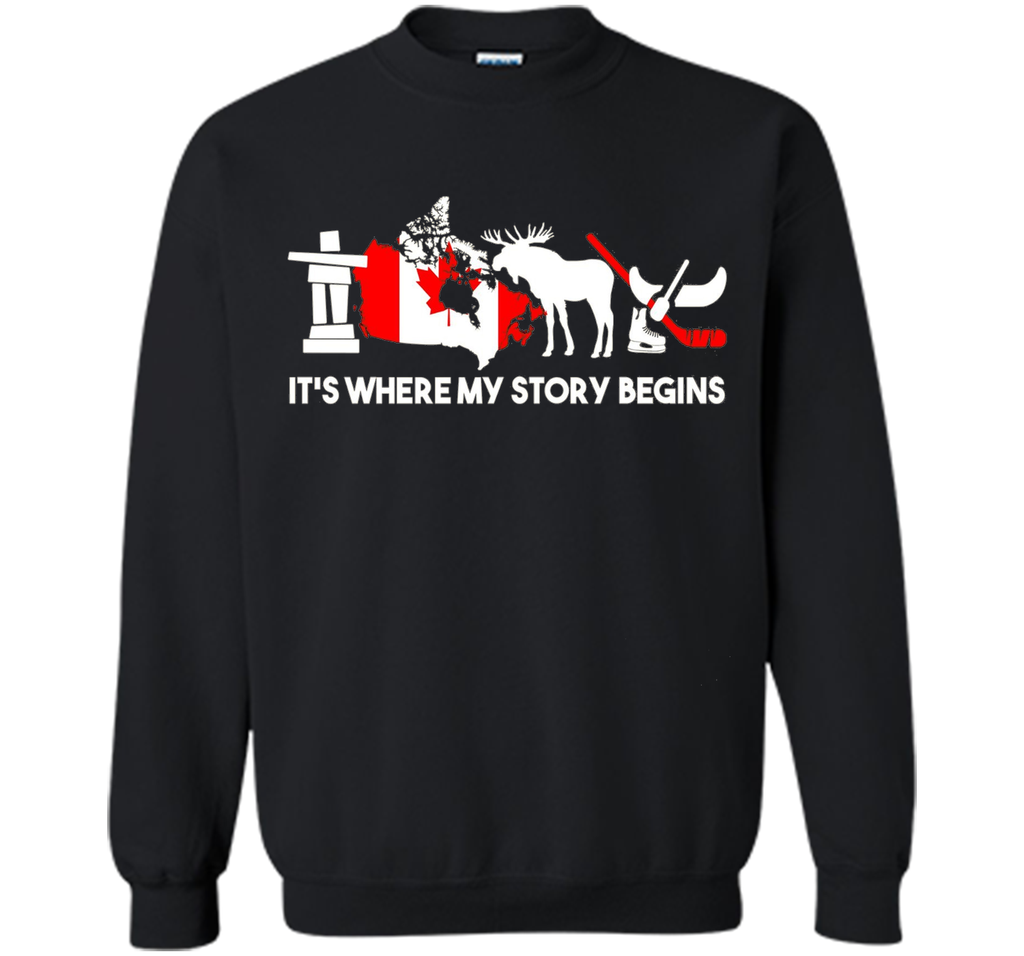 Canada T shirt,  Canada Where My Story Begins Shirt