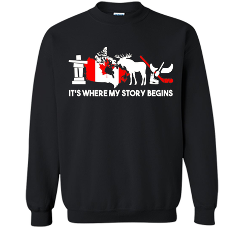 Canada T shirt,  Canada Where My Story Begins Shirt