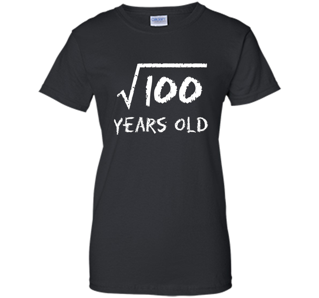 Square Root of 100: 10th Birthday 10 Years Old T-Shirt