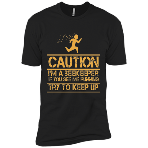 Cool Design Caution Beekeeper Funny T-shirt