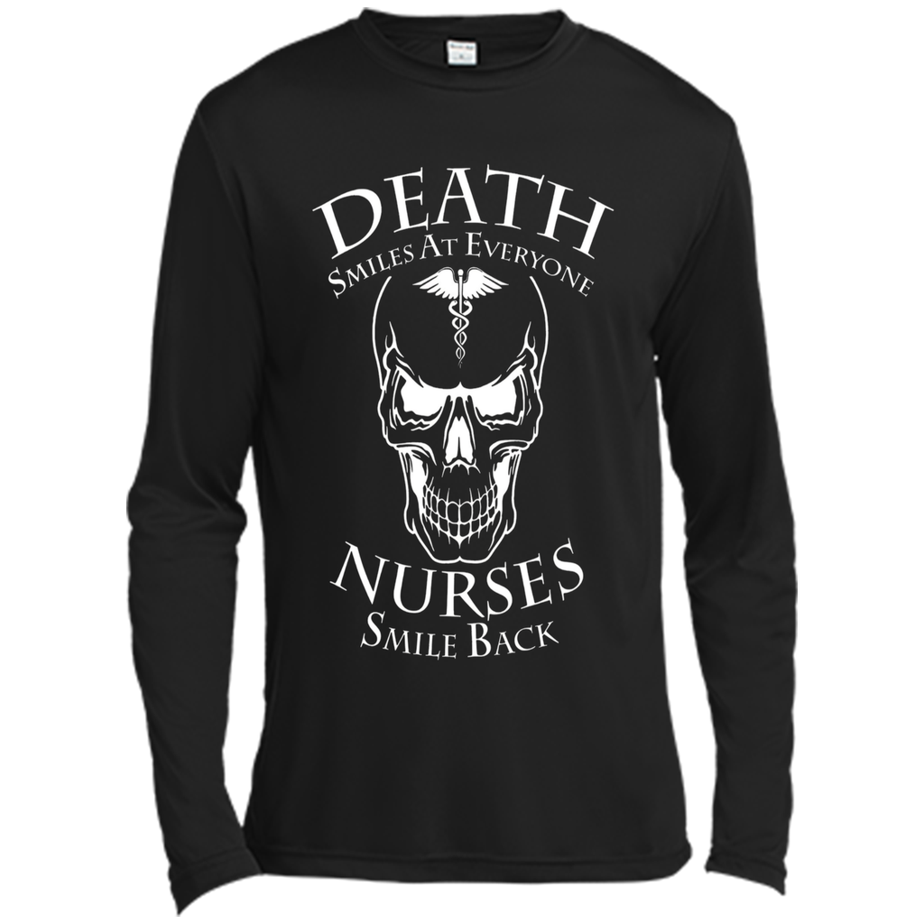 Death Smiles At Everyone Nurses Smile Back T-Shirt