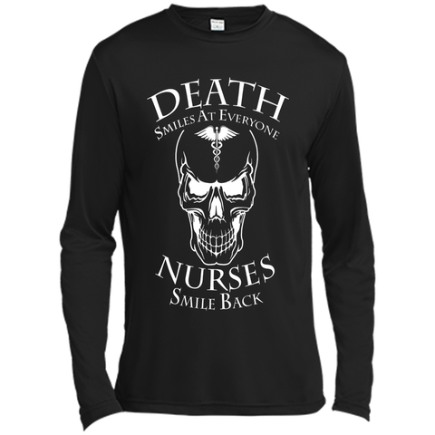 Death Smiles At Everyone Nurses Smile Back T-Shirt