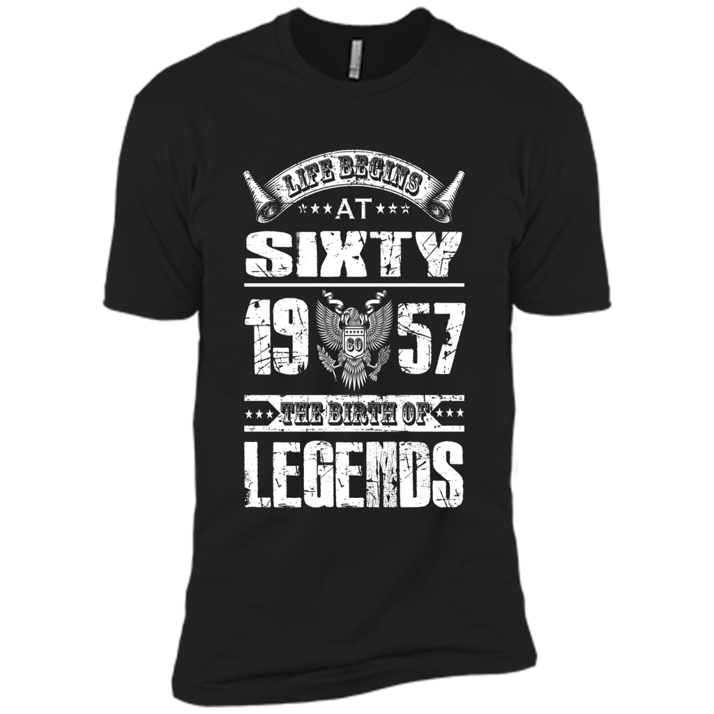 Life begins at 60, 1957 the birth of legends- 1957 T Shirt shirt