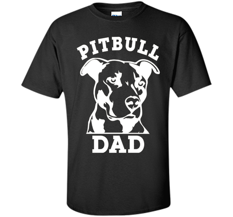 Pit Bull Dad T-Shirt (pitbull tee shirt, pitbull owner)