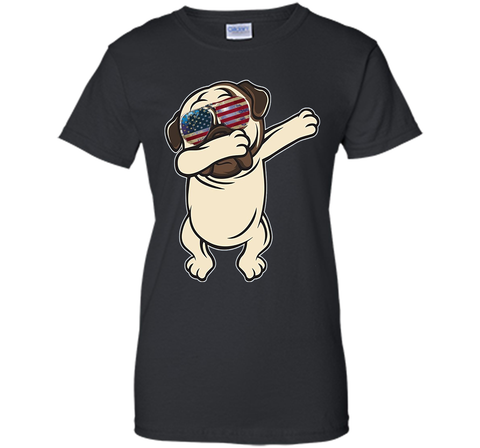 Pug Independence Day T-shirt