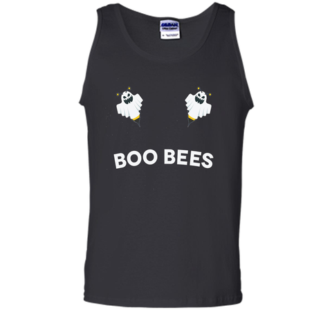 Boo Bees Scary Funny Ghost Bumble Bees Halloween Tank Top