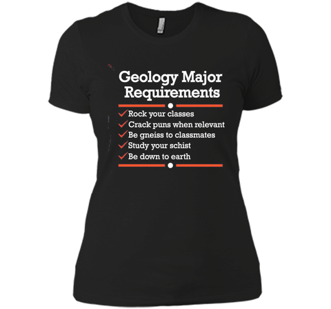 Geology Major Requirements Checklist: Funny Geologist Shirt