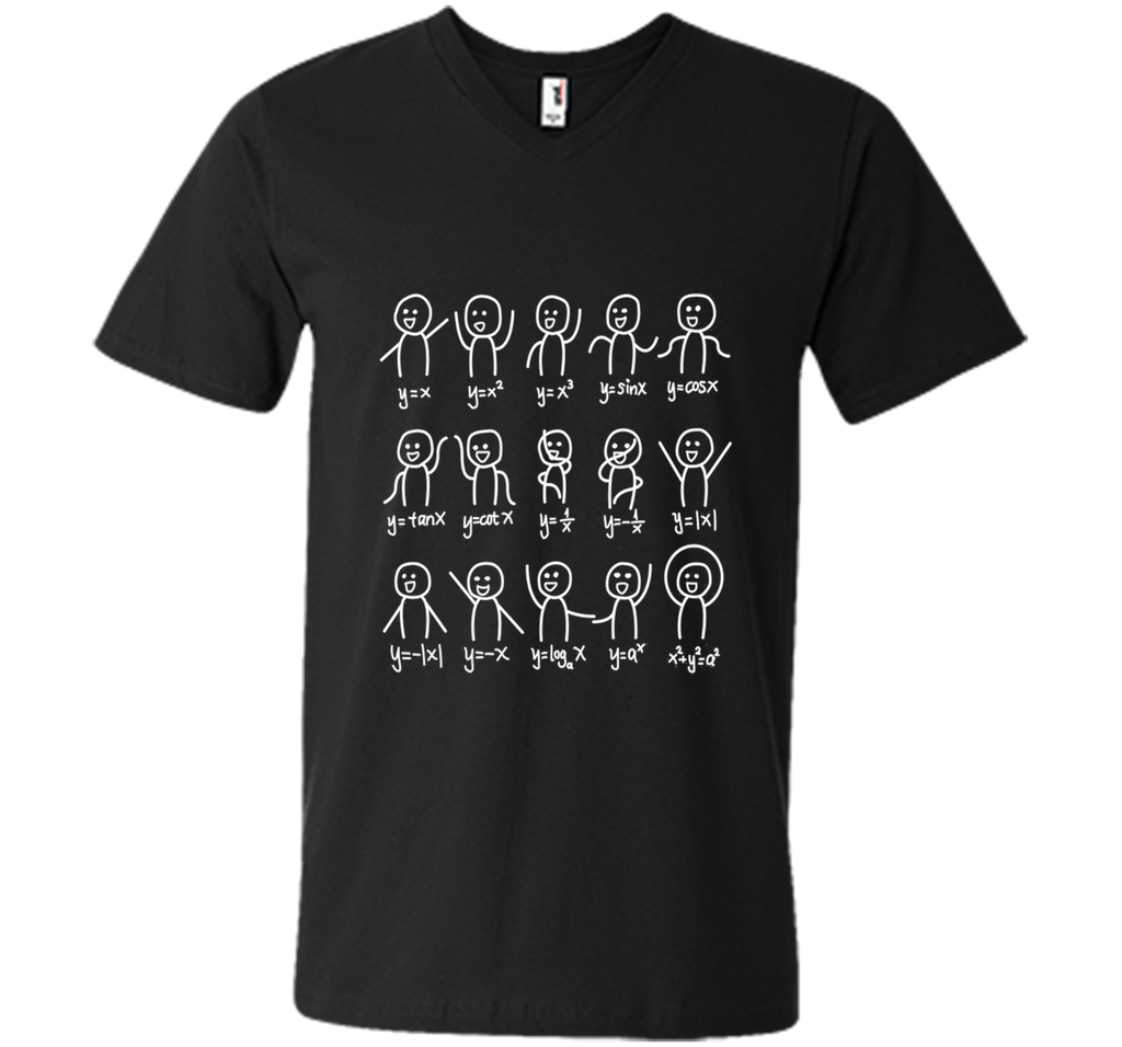 Algebra Dance Funny Graph Figures Math Equation T-shirt