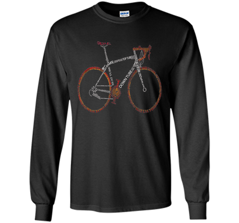 Bicycle Amazing anatomy tshirt - cool tshirt for cyclist