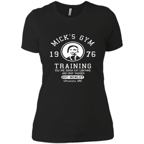 Micks Gym T Shirt  1976 Training mr happy