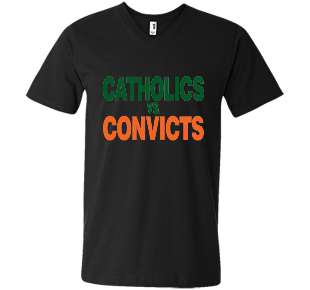 Catholics Vs. Convicts 1988 Classic T Shirt Vintage