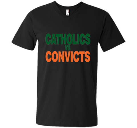Catholics Vs. Convicts 1988 Classic T Shirt Vintage
