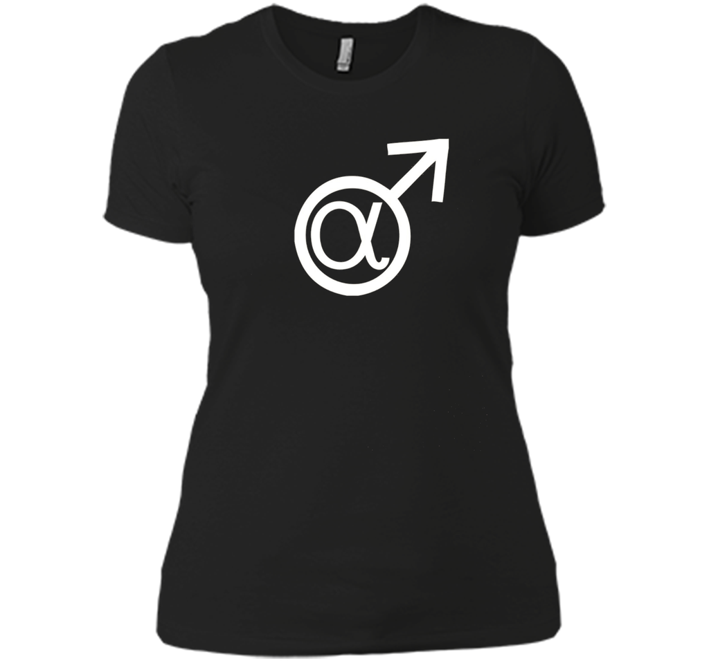 Alpha Male Symbols - Funny symbolic T-shirt for alpha males