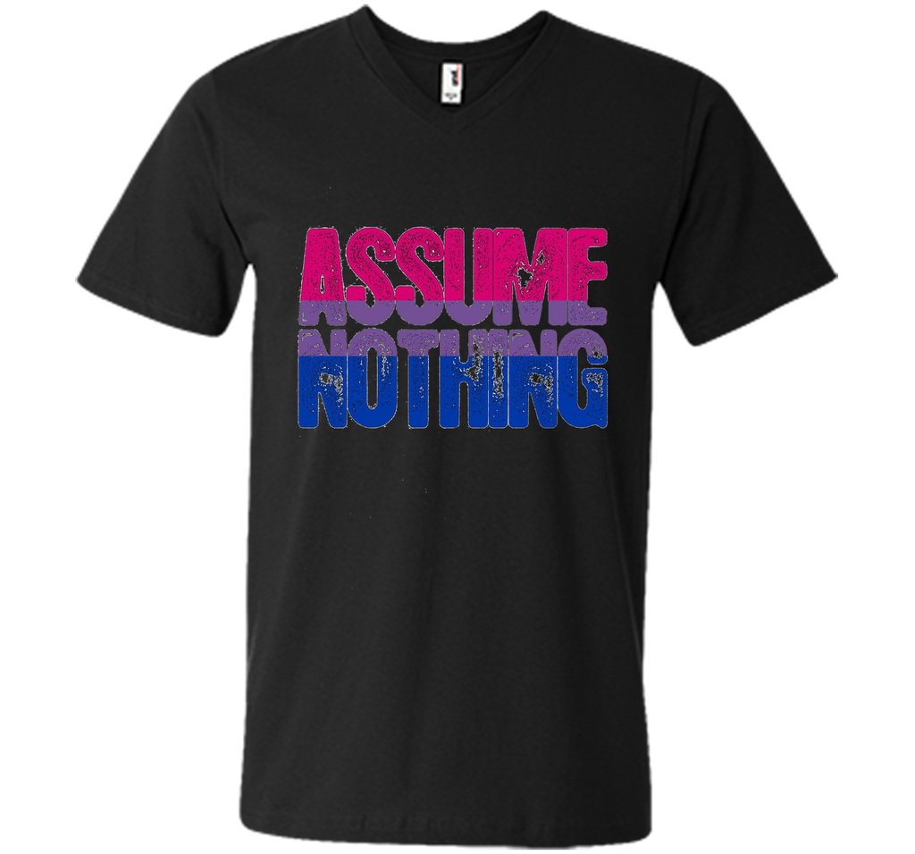 Assume Nothing - Bisexual Pride T-Shirt