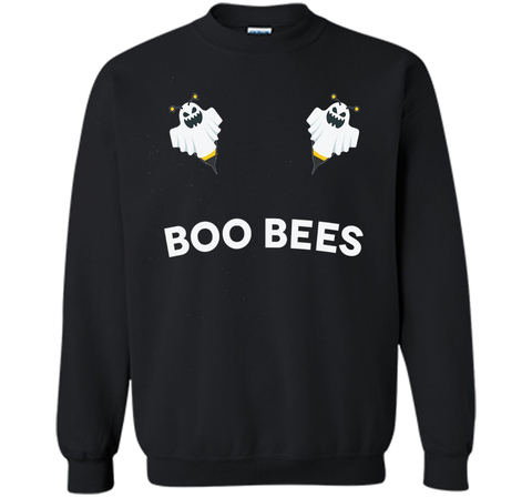 Boo Bees Scary Funny Ghost Bumble Bees Halloween Sweatshirt