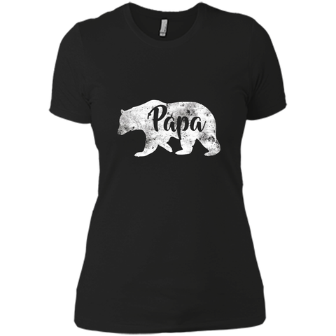 Men's Papa Bear T-Shirt Awesome Camping Father's Tee